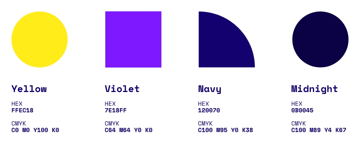 Colour palette.