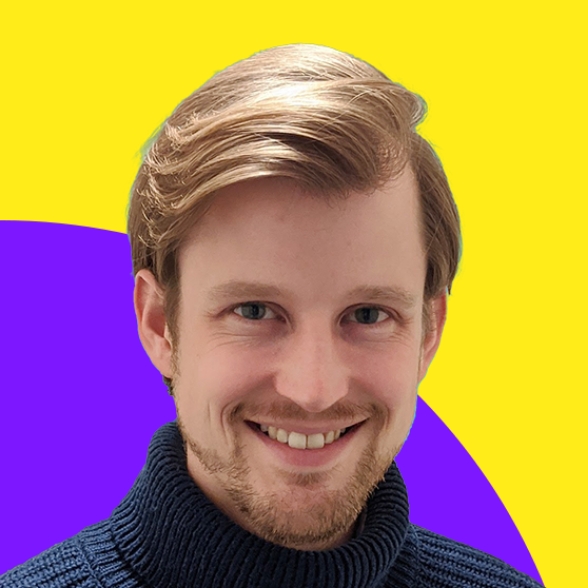 Example of branded headshot.