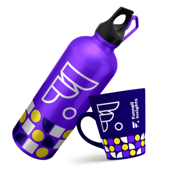 Water bottle mock up.