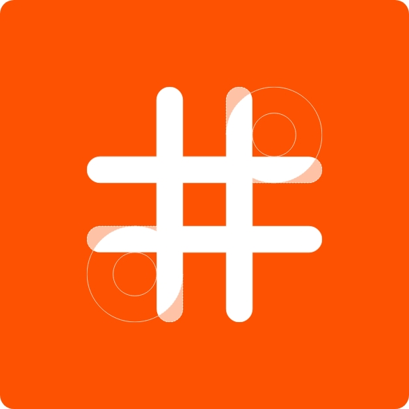 Sonata07.jpg Construction showing the hashtag within the logo mark